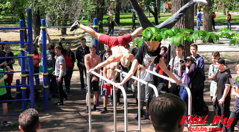 Открытие сезона 2018 Street Workout в Днепропетровске