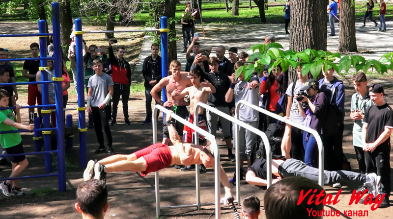 Открытие сезона 2018 Street Workout в Днепропетровске