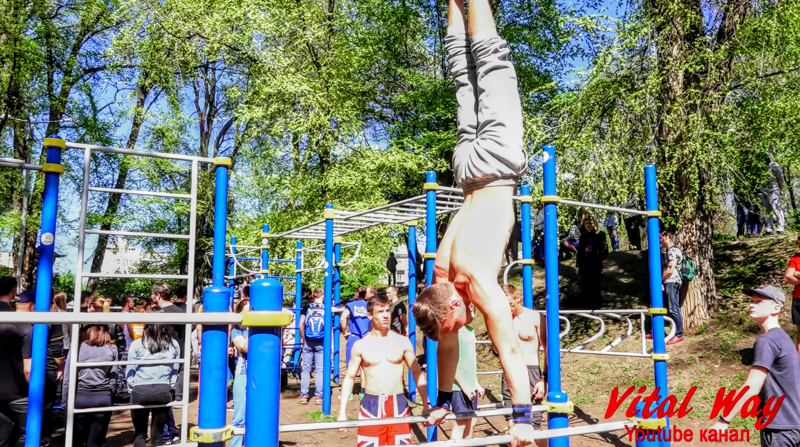 Открытие сезона 2018 Street Workout в Днепропетровске