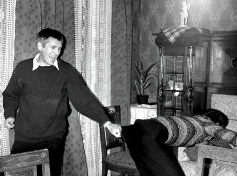 29. Станислав Любшин и Игорь Нефёдов на съёмках "Пяти вечеров", 1979 г.