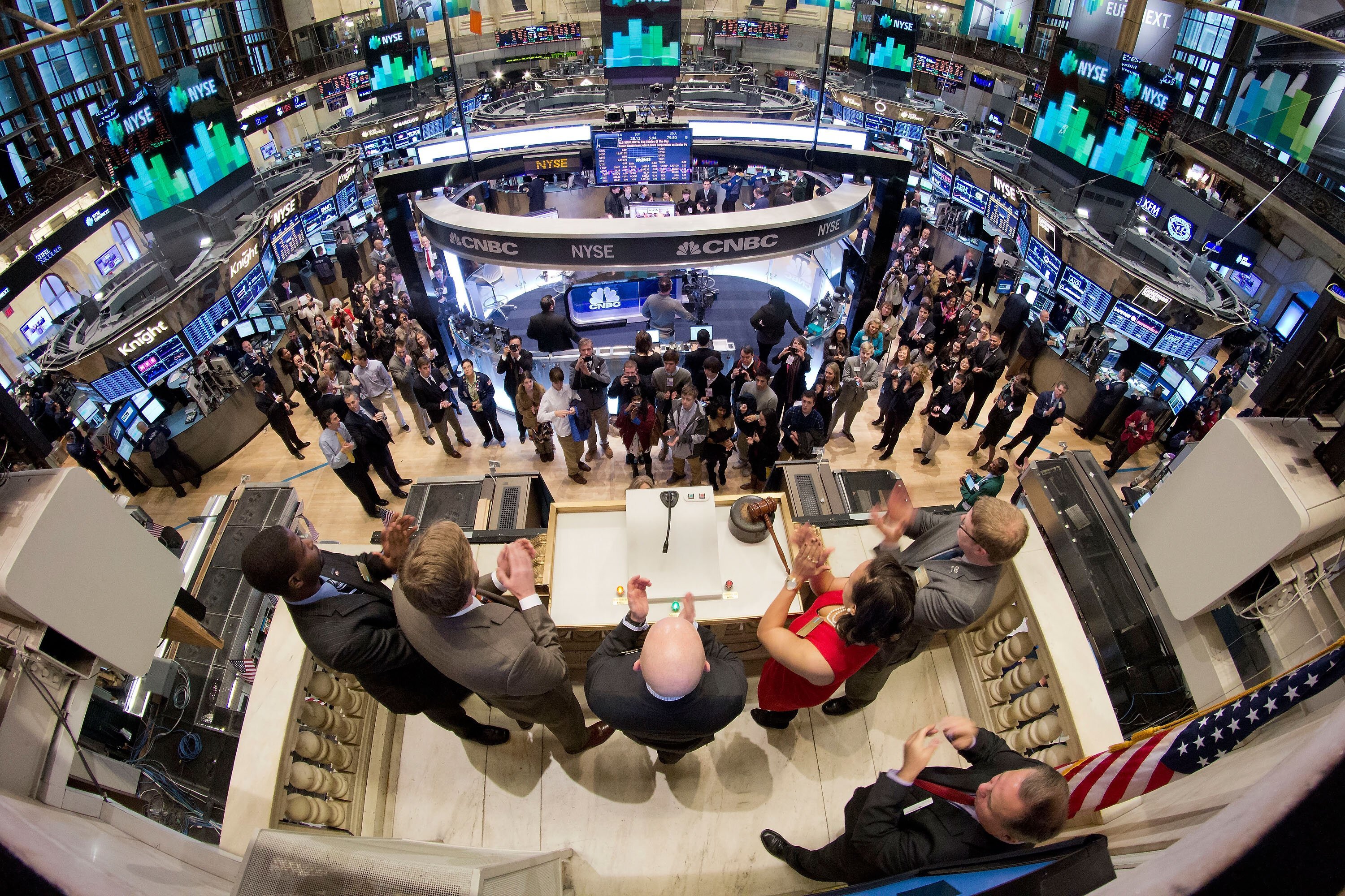 Нью-Йоркская фондовая биржа изнутри