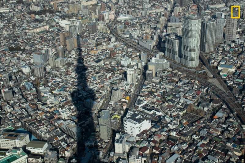 Вид с телевизионной башни в Токио, Япония (Фото: Марк Ву)