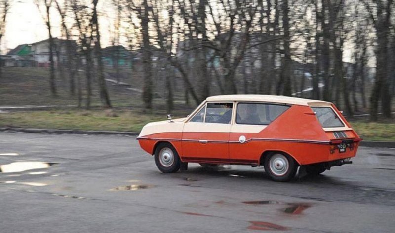 Уникальный самодельный автомобиль "Фантазия" из Минска
