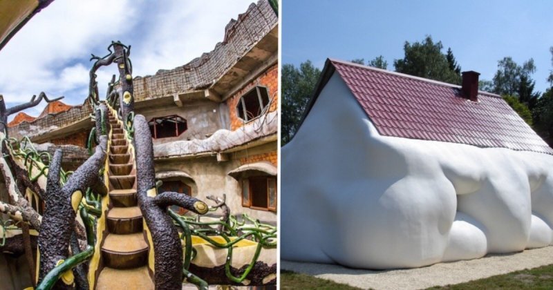 10 удивительных домов, которые построили шутники-архитекторы