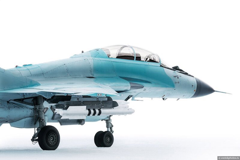Фотосъемки истребителя МиГ-35