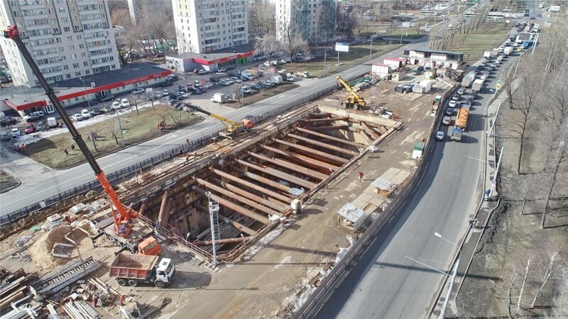 В Москве началось строительство 2-х станций метро