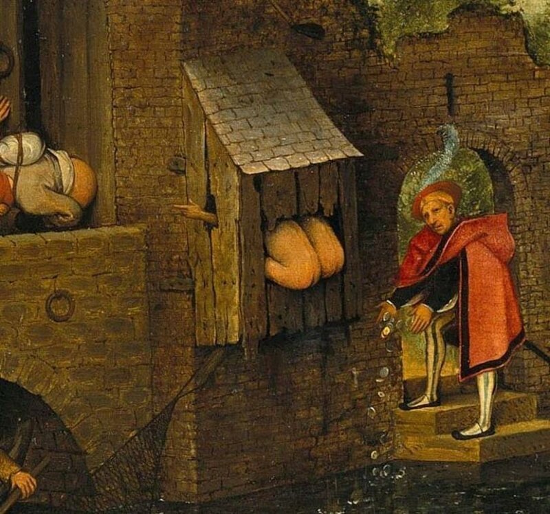 Туалет в Средневековье: как они делали это в пышных платьях и доспехах?