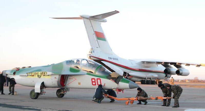 Очередной Як-130 доставлен в Беларусь