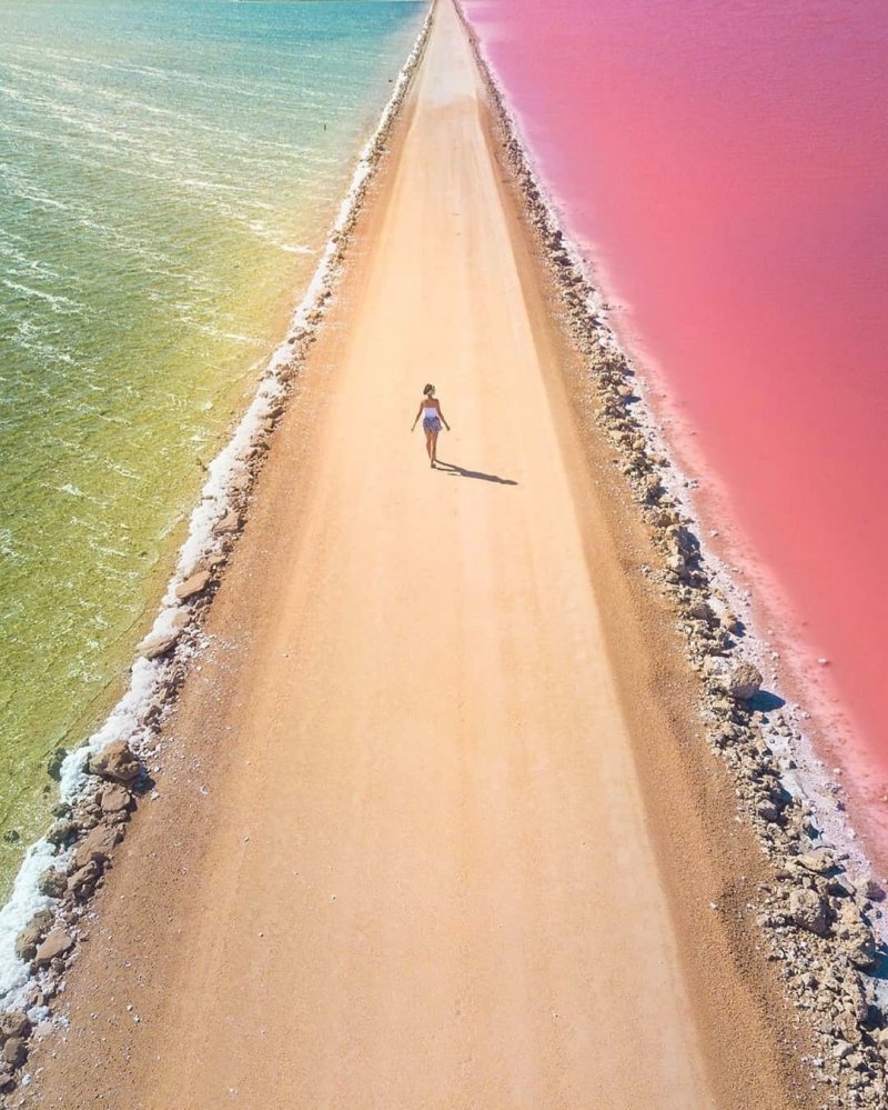 Озеро Макдоннелл, полуостров Эйр, Австралия