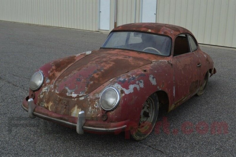 Проржавевший Porsche 1952 года выпуска продают дороже нового Cayenne