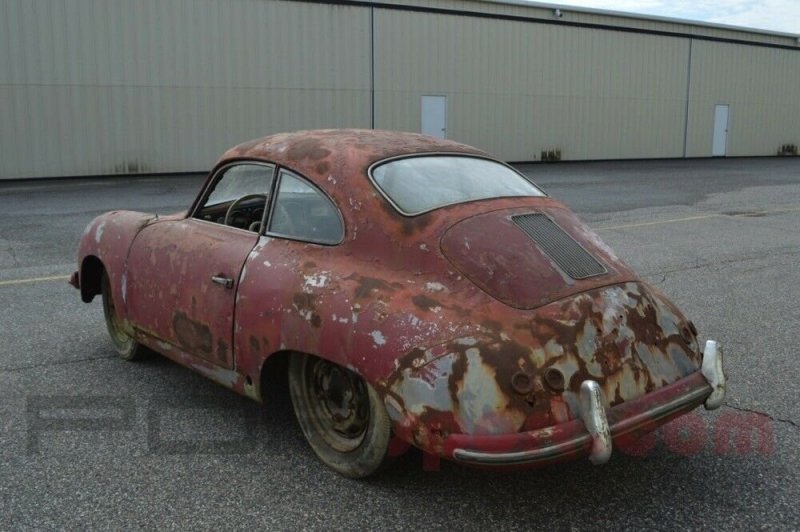 Проржавевший Porsche 1952 года выпуска продают дороже нового Cayenne