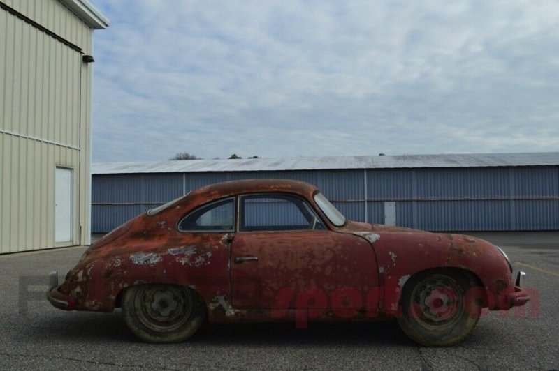 Проржавевший Porsche 1952 года выпуска продают дороже нового Cayenne