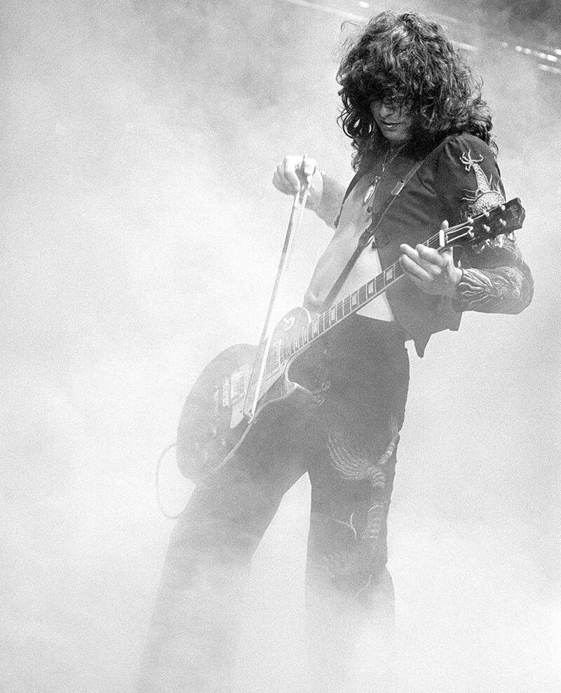 Jimmy Page, Led Zeppelin, 1974