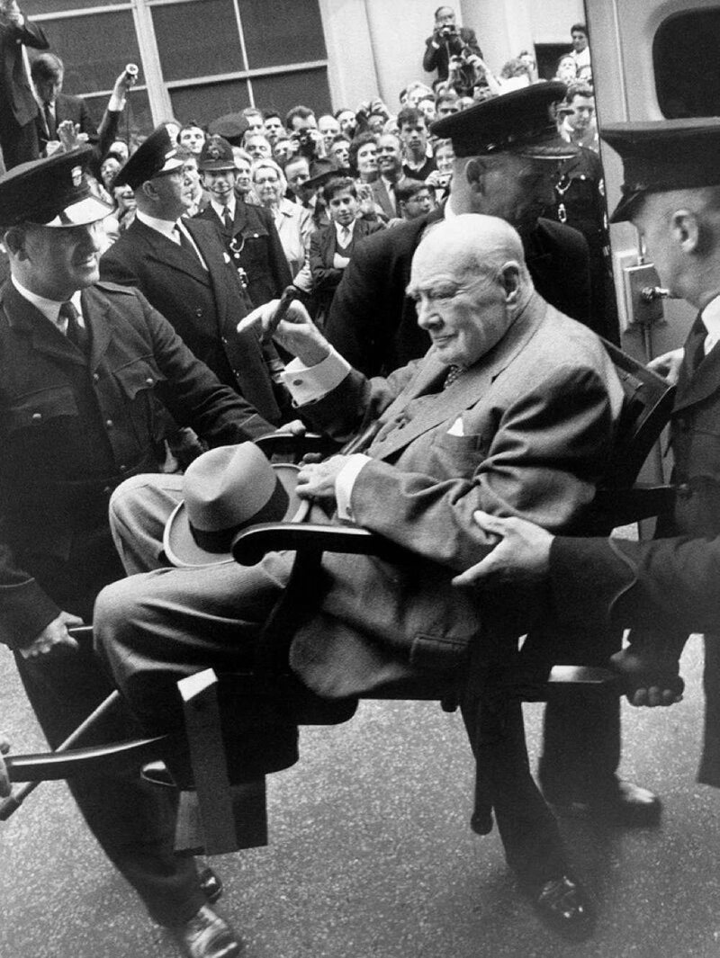 Winston Churchill, London, 1962