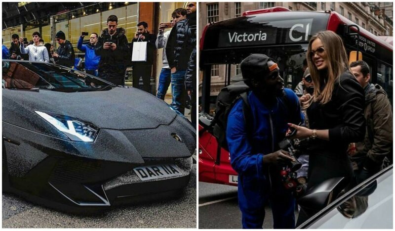 Русская инстаграмщица похвасталась Lamborghini, обклеенным миллионами страз Сваровски