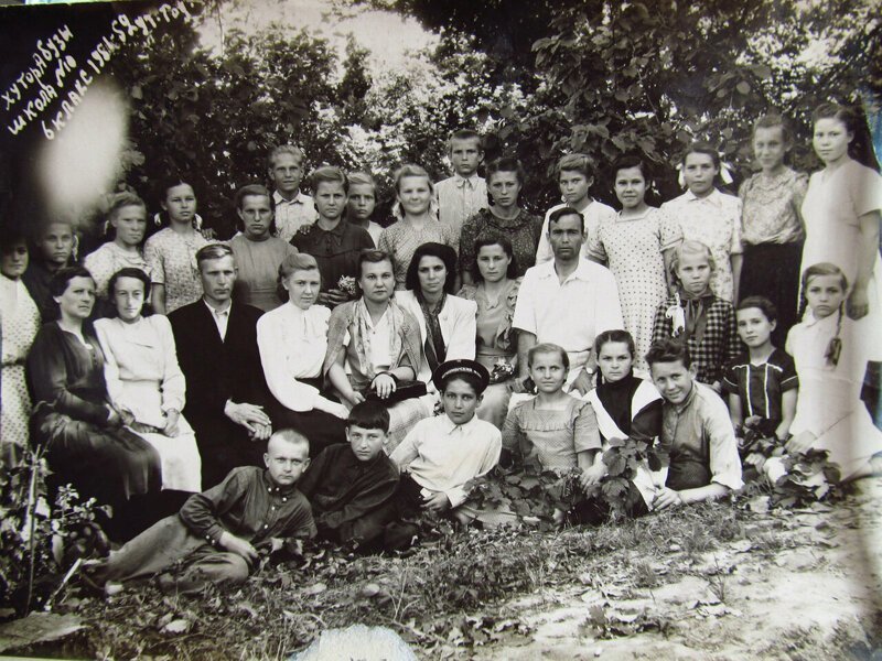 Хутор Арбузы, школа №10. 1951-52 гг.