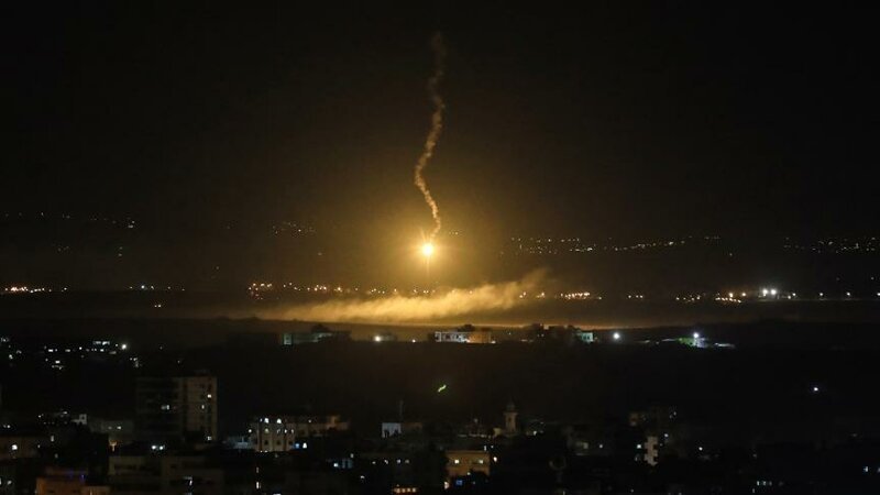 ВВС ЦАХАЛа нанесли удар по объектам в районе Хамы !!!