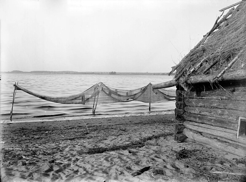 Вид Волги и Стержского озера, 1903 год