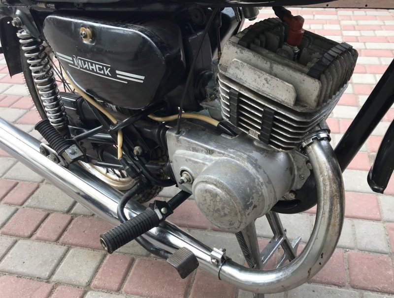 Капсула времени: Мотоцикл "Минск" 1992 года 