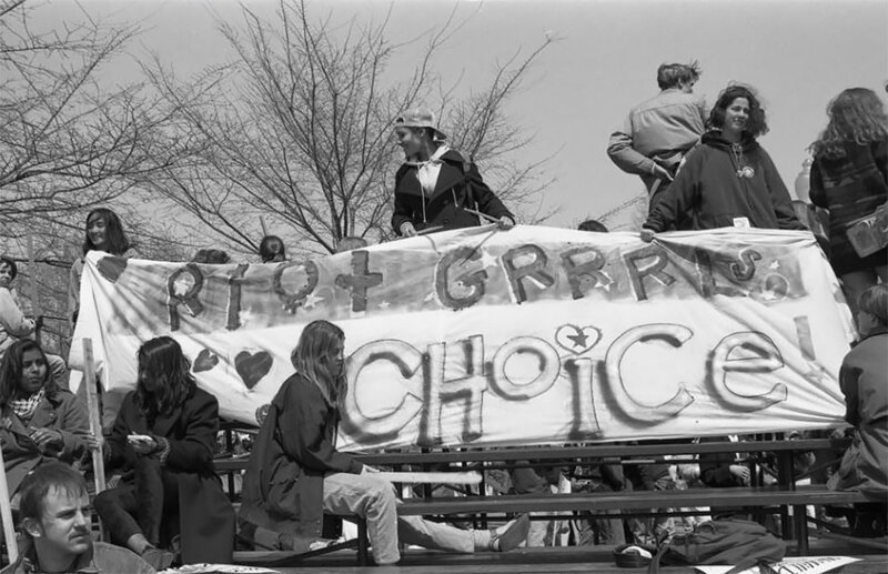 Протестующие на Марше за женские права. Вашингтон, округ Колумбия, 1992. Фото Пэт Грэм