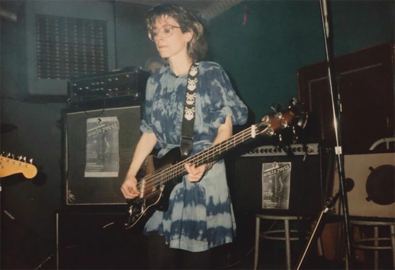 Ким Гордон из Sonic Youth. Хобокен, Нью-Джерси, 1984 год. Фото Дэйва Рика