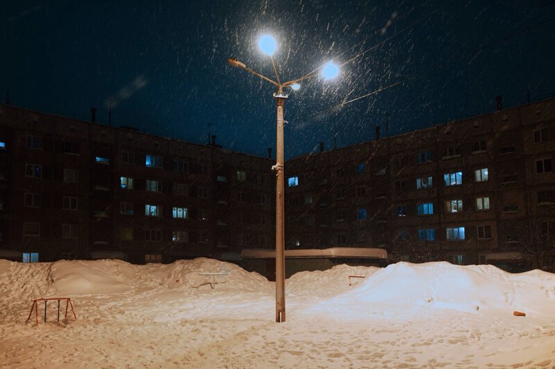 Снимки окраин Москвы в стиле "Бегущего по лезвию"
