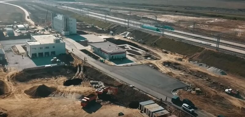 Строительство железнодорожных станций Керчь-Южная и Тамань-Пассажирская