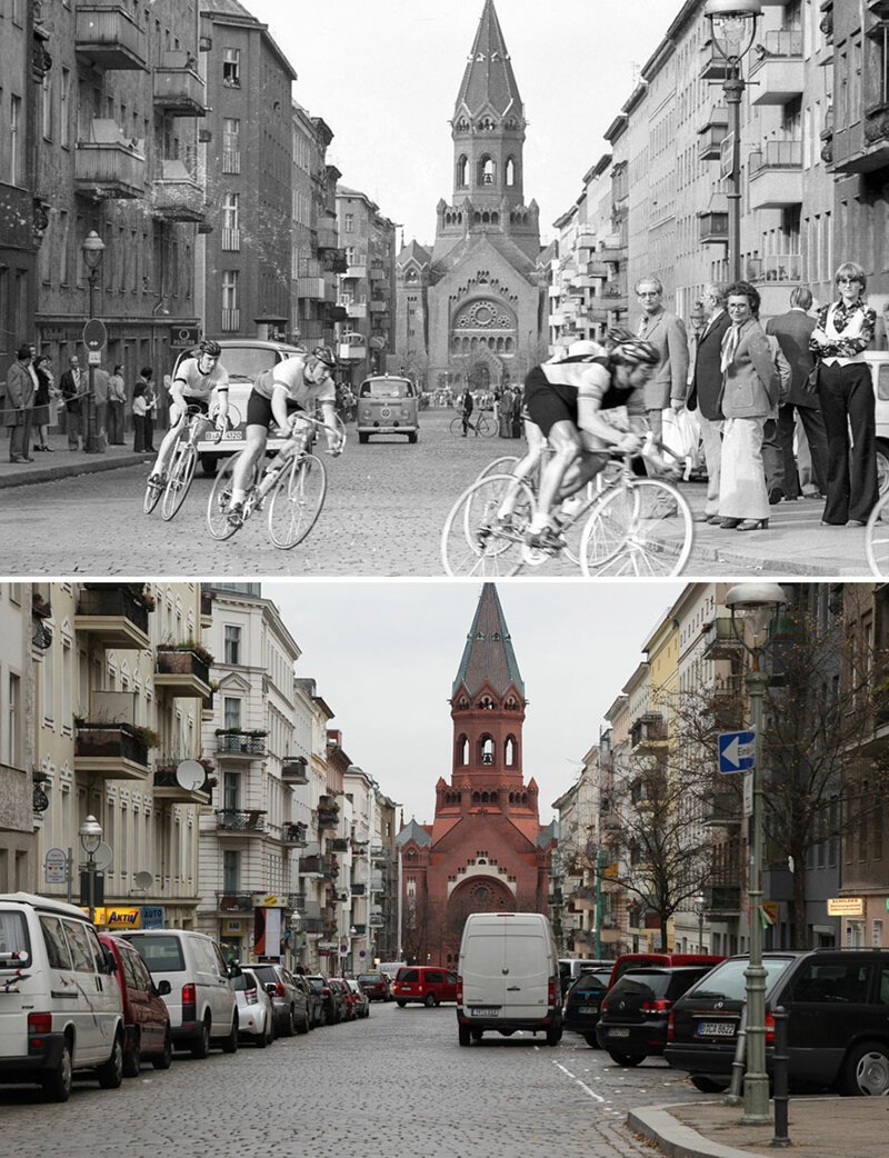 Берлин 1945 и сейчас