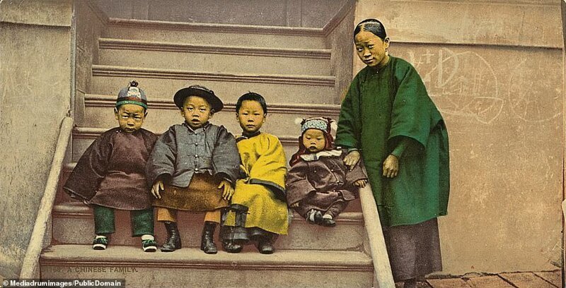 Китайская семья, жившая на Диком Западе
