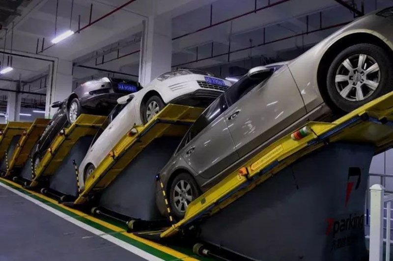 "Под углом": новый вид автоматизированной парковки в Китае
