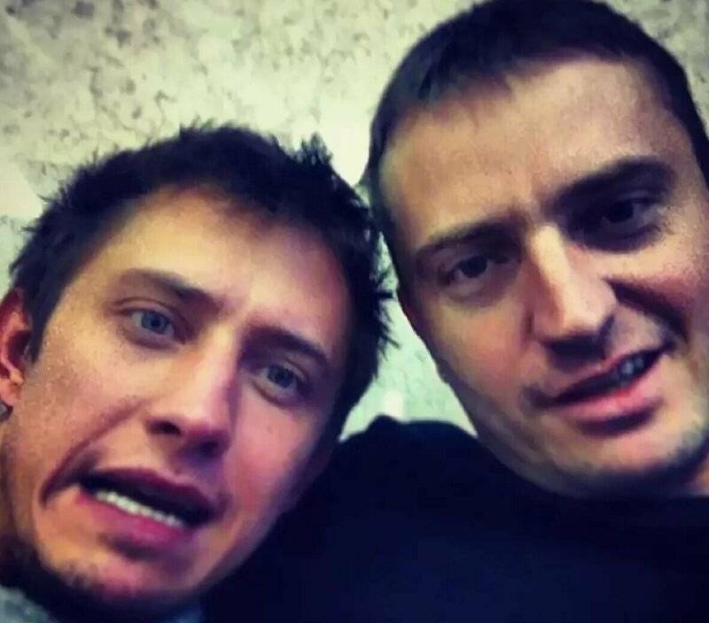 Павел Прилучный и его брат Сергей