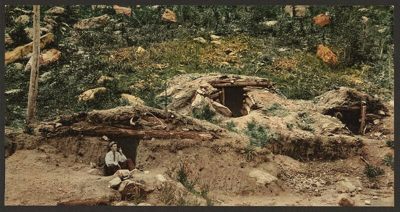 Невероятные 120-летние цветные фотографии показывают жизнь настоящего Дикого Запада