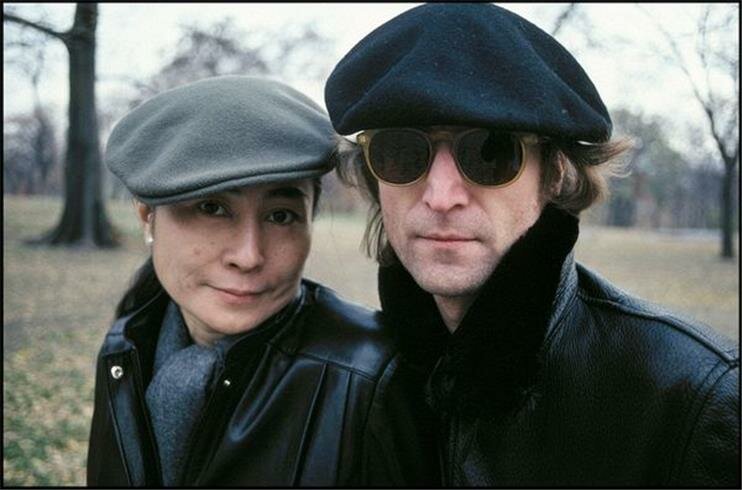 53. Джон Леннон и Йоко Оно, Центральный парк, Нью-Йорк, 1980