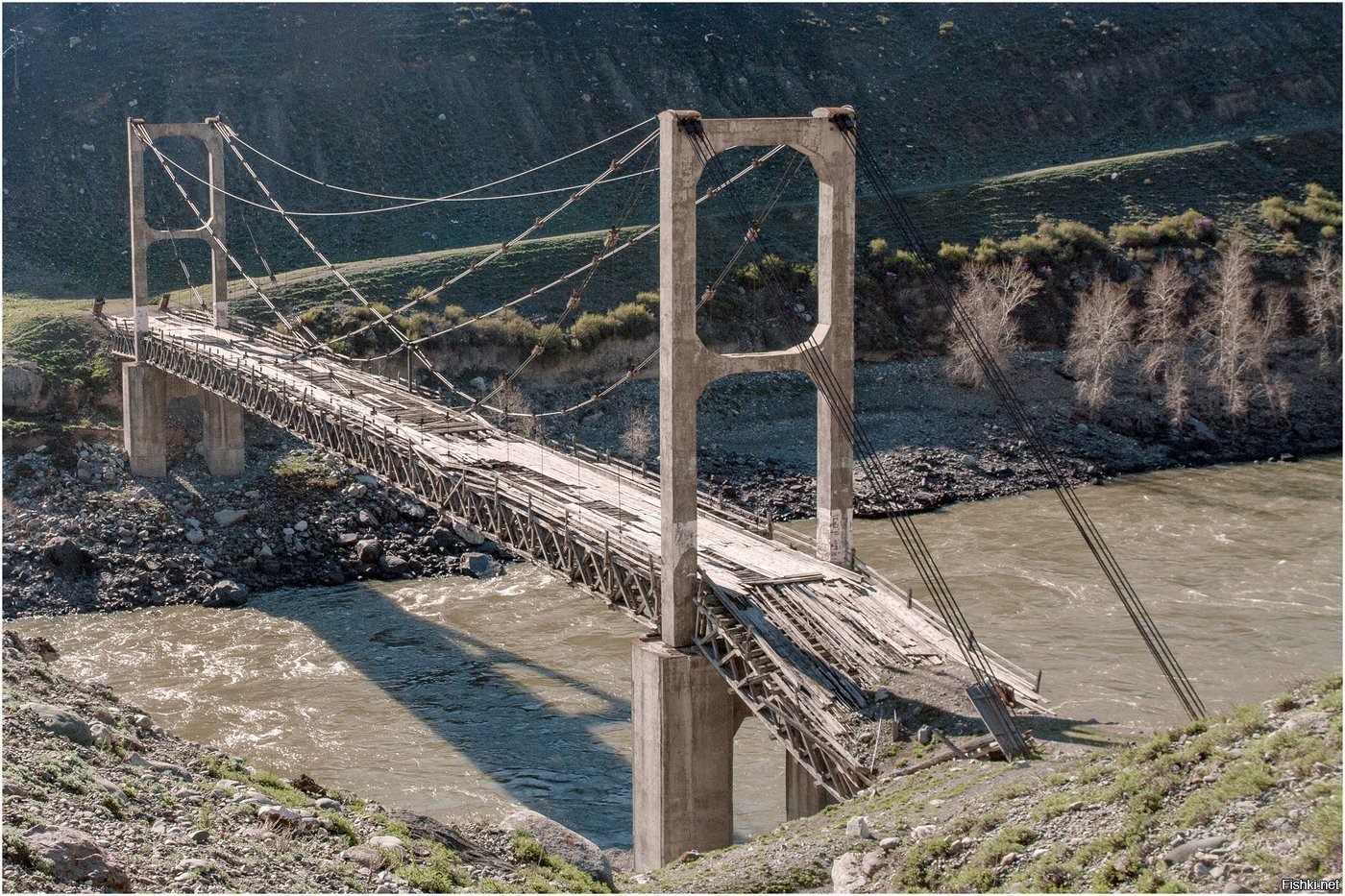 Ининский мост Республика Алтай