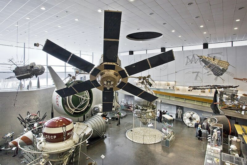 Калужский музей космонавтики: затерянный в снегах