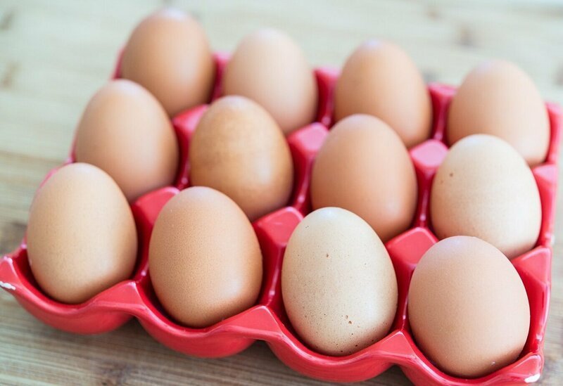 3. Сырые яйца