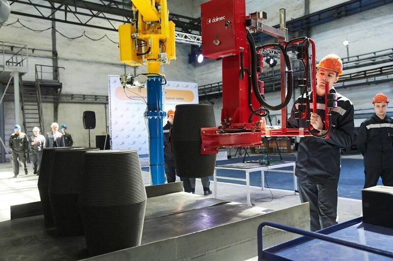 Новочеркасский электродный завод запустил новый роботизированный комплекс