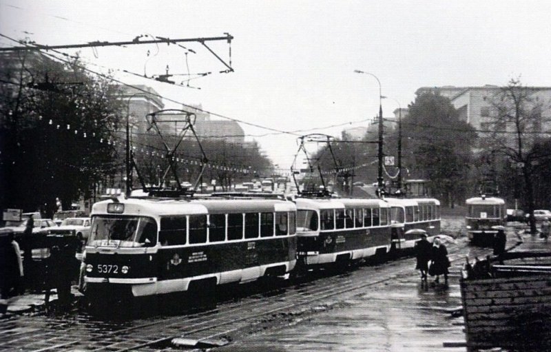 Tatra T3SU: символ московского трамвая
