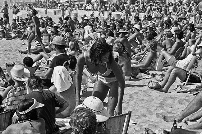 50 лет назад: один день на калифорнийском пляже