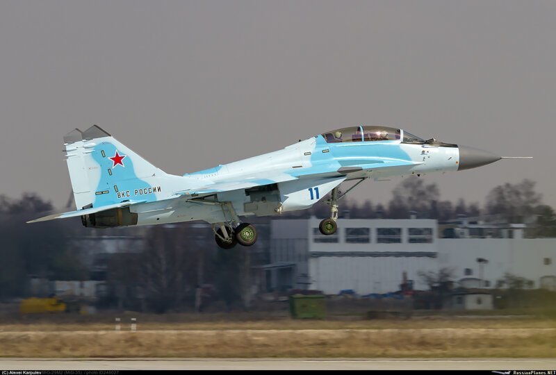 Новый МиГ-35УБ для ВКС России.