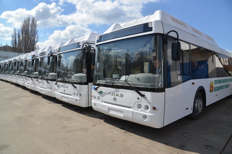 Воронеж и районы области получили новые автобусы
