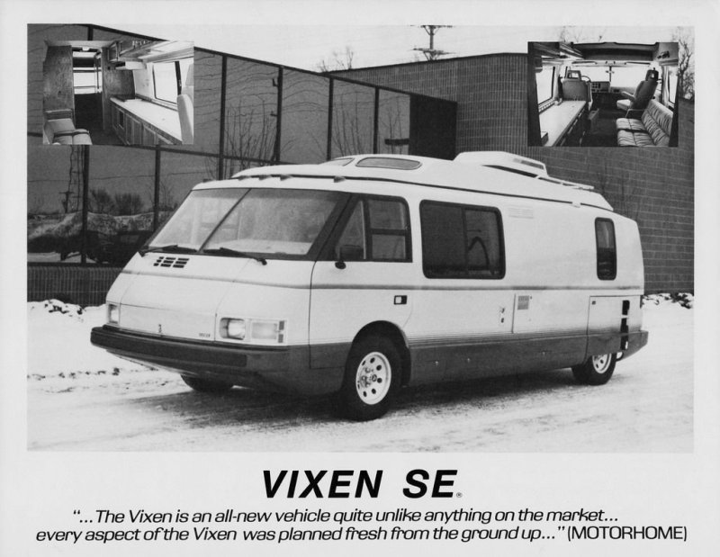 Vixen 21 - очень необычный автодом с мотором от BMW