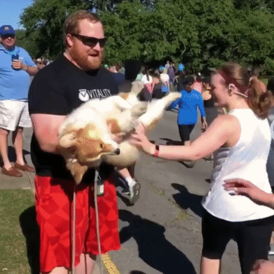 Погладьте на удачу