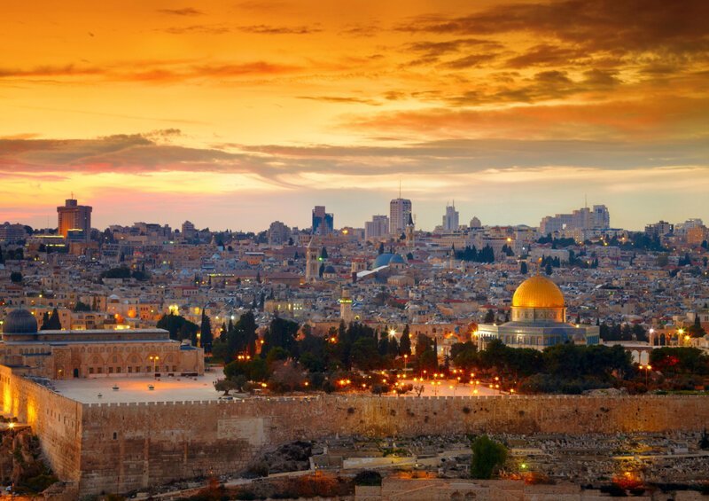 Иерусалим, Средний Восток: 2800 г д.н.э.