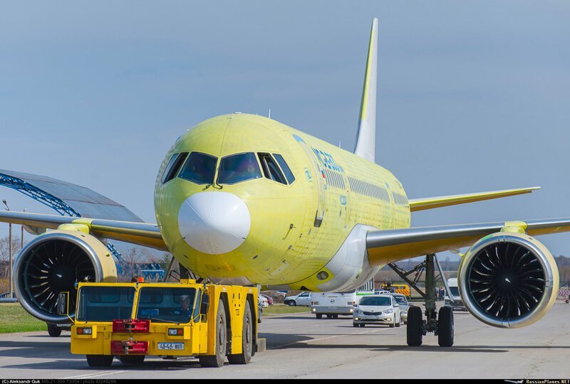 Третий летный образец МС-21-300 совершил перелет из Иркутска в Ульяновск