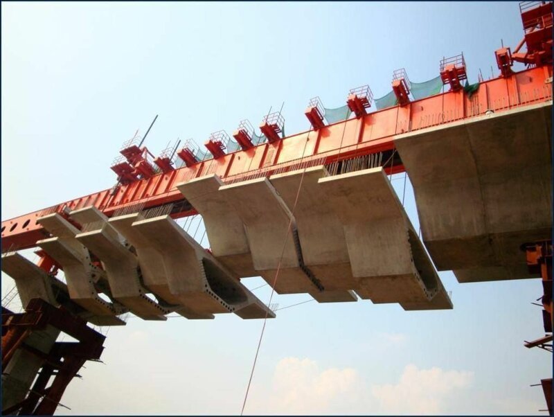 25 захватывающих дух фото с монументальным строительством мостов и виадуков