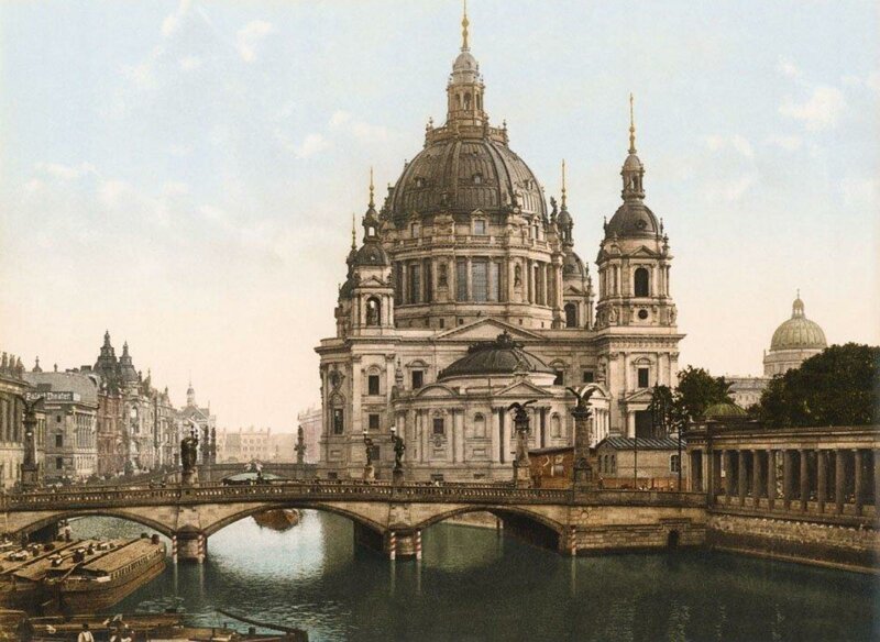Дворцовый мост и Берлинский кафедральный собор