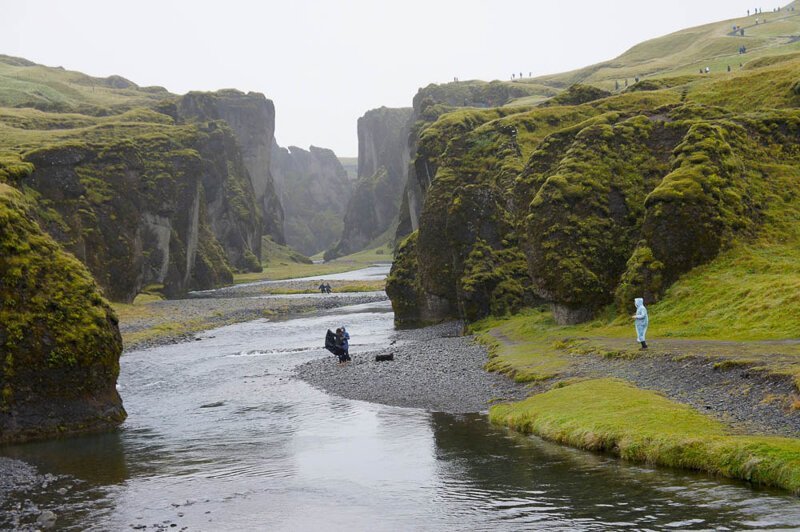 6. Каньон Фьядрарглйуфур (Fjaðrárgljúfur), Исландия
