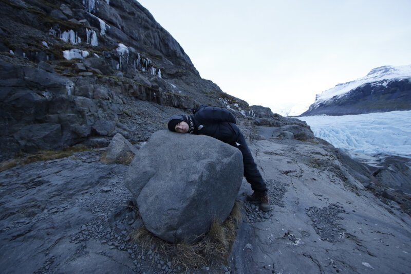 25. "Камень Игритт" - Ледник Скафтафедльсьокуль (Skaftafellsjökull), Исландия