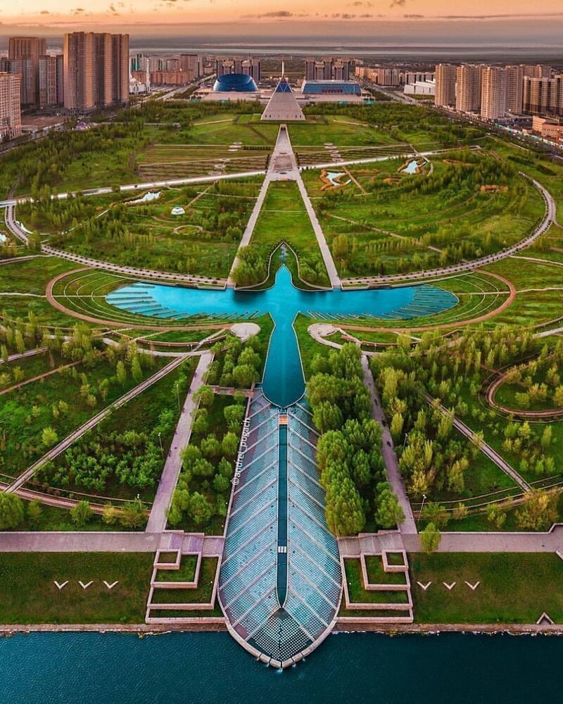 Парк в Казахстане